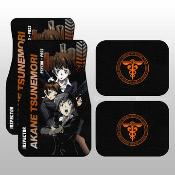 Akane Tsunemori Car Floor Mats Custom Psycho-Pass Car Accessories - Gearcarcover - 1