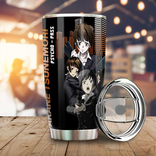 Akane Tsunemori Tumbler Cup Custom Psycho-Pass Car Accessories - Gearcarcover - 2