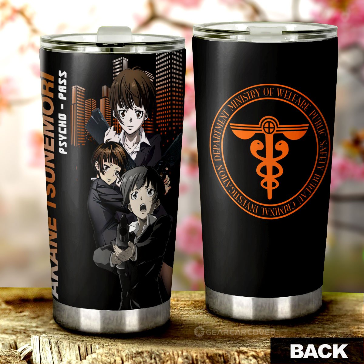 Akane Tsunemori Tumbler Cup Custom Psycho-Pass Car Accessories - Gearcarcover - 1