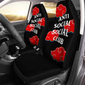 Akatsuki Anti Social Car Seat Covers Custom Car Accessories - Gearcarcover - 1