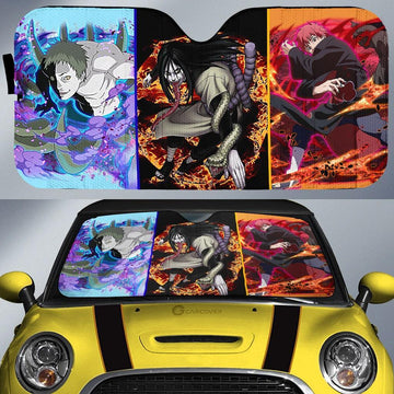 Akatsuki Car Sunshade Custom Anime Car Accessories - Gearcarcover - 1