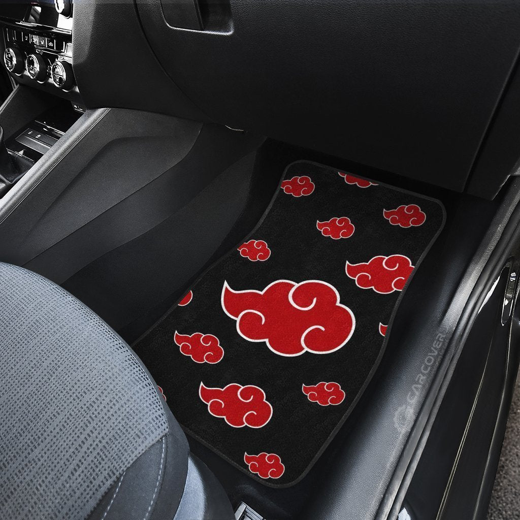 Akatsuki Cloud Car Floor Mats Custom Akatsuki Car Accessories - Gearcarcover - 4