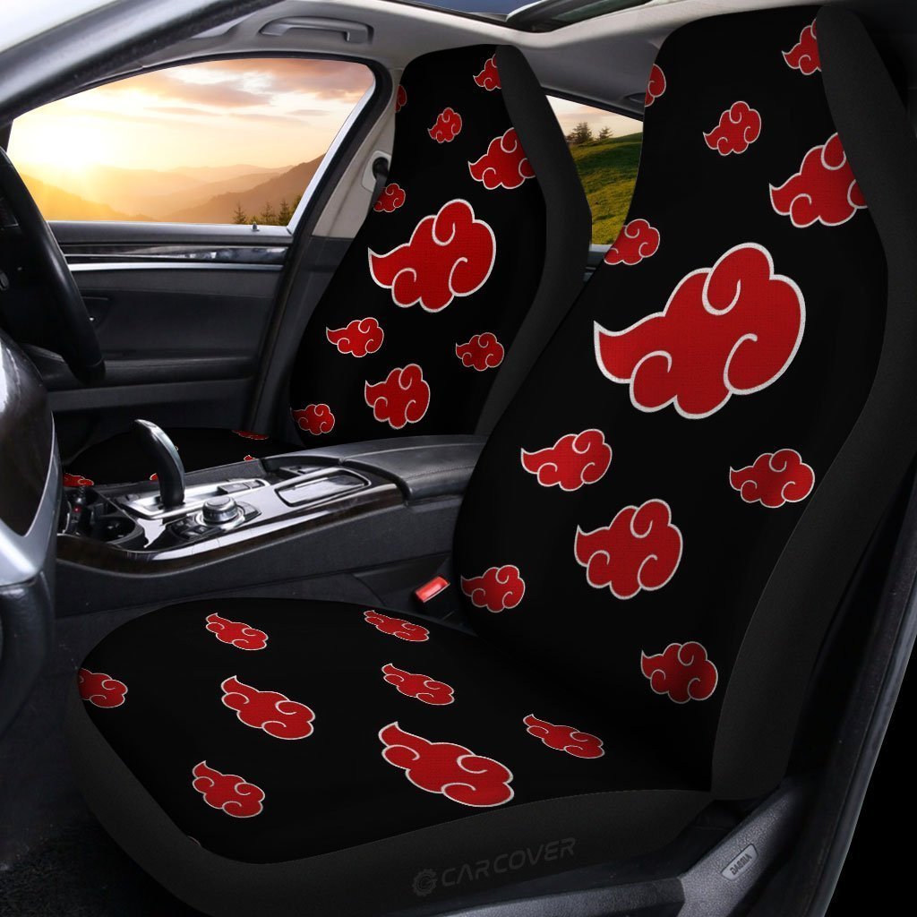 Akatsuki Cloud Car Seat Covers Custom Akatsuki Car Accessories - Gearcarcover - 2