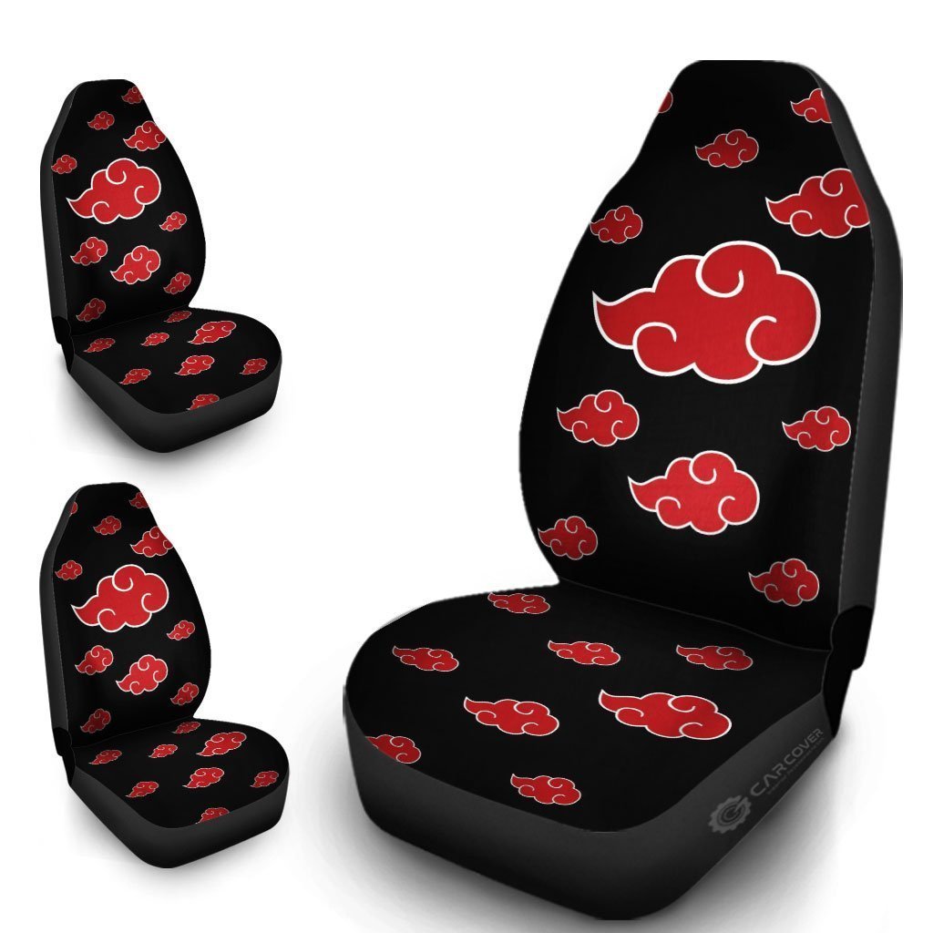 Akatsuki Cloud Car Seat Covers Custom Akatsuki Car Accessories - Gearcarcover - 4