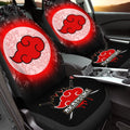 Akatsuki Cloud Car Seat Covers Custom Anime Car Accessories - Gearcarcover - 1