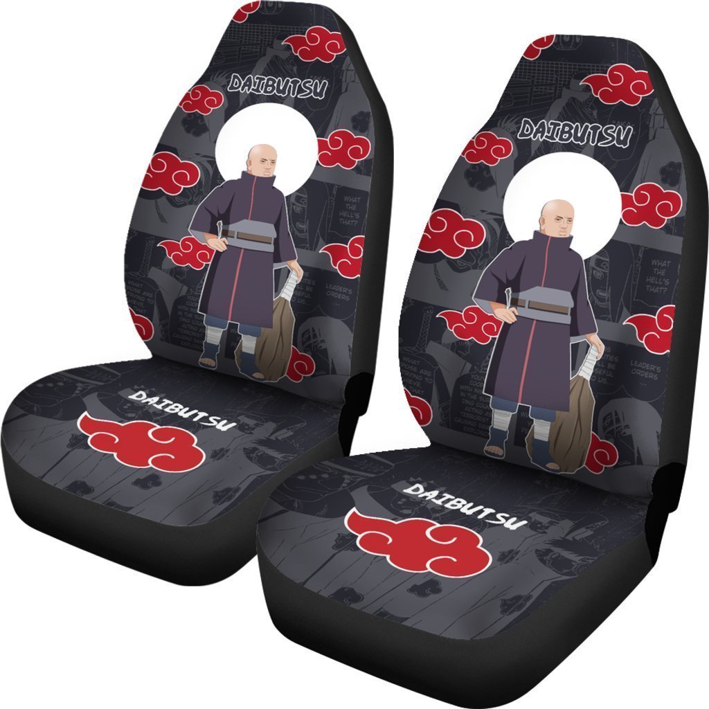 Akatsuki Daibutsu Car Seat Covers Custom Anime Car Accessories - Gearcarcover - 2