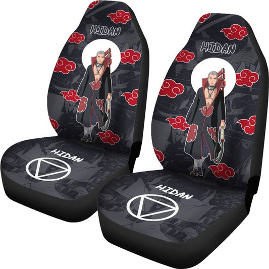 Akatsuki Hidan Car Seat Covers Custom Anime Car Accessories - Gearcarcover - 2