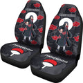 Akatsuki Itachi Car Seat Covers Custom Anime Car Interior Accessories - Gearcarcover - 2