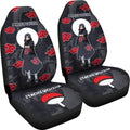 Akatsuki Itachi Car Seat Covers Custom Anime Car Interior Accessories - Gearcarcover - 4