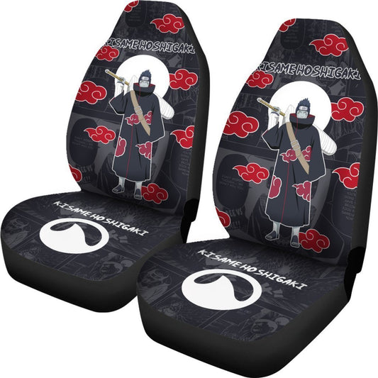 Akatsuki Kisame Car Seat Covers Custom Anime Car Accessories - Gearcarcover - 2