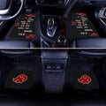 Akatsuki Member Names Car Floor Mats Custom Anime Car Accessories - Gearcarcover - 3