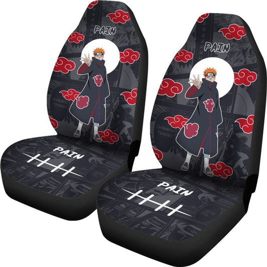 Akatsuki Pain Car Seat Covers Custom Anime Accessories - Gearcarcover - 2