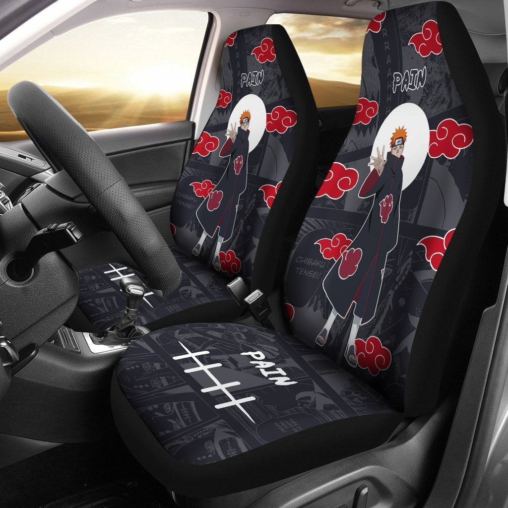 Akatsuki Pain Car Seat Covers Custom Anime Accessories - Gearcarcover - 1