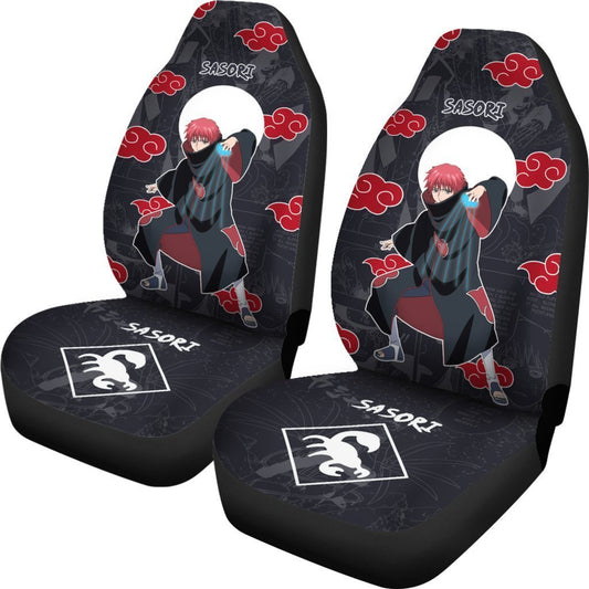 Akatsuki Sasori Car Seat Covers Custom Anime Car Accessories - Gearcarcover - 2