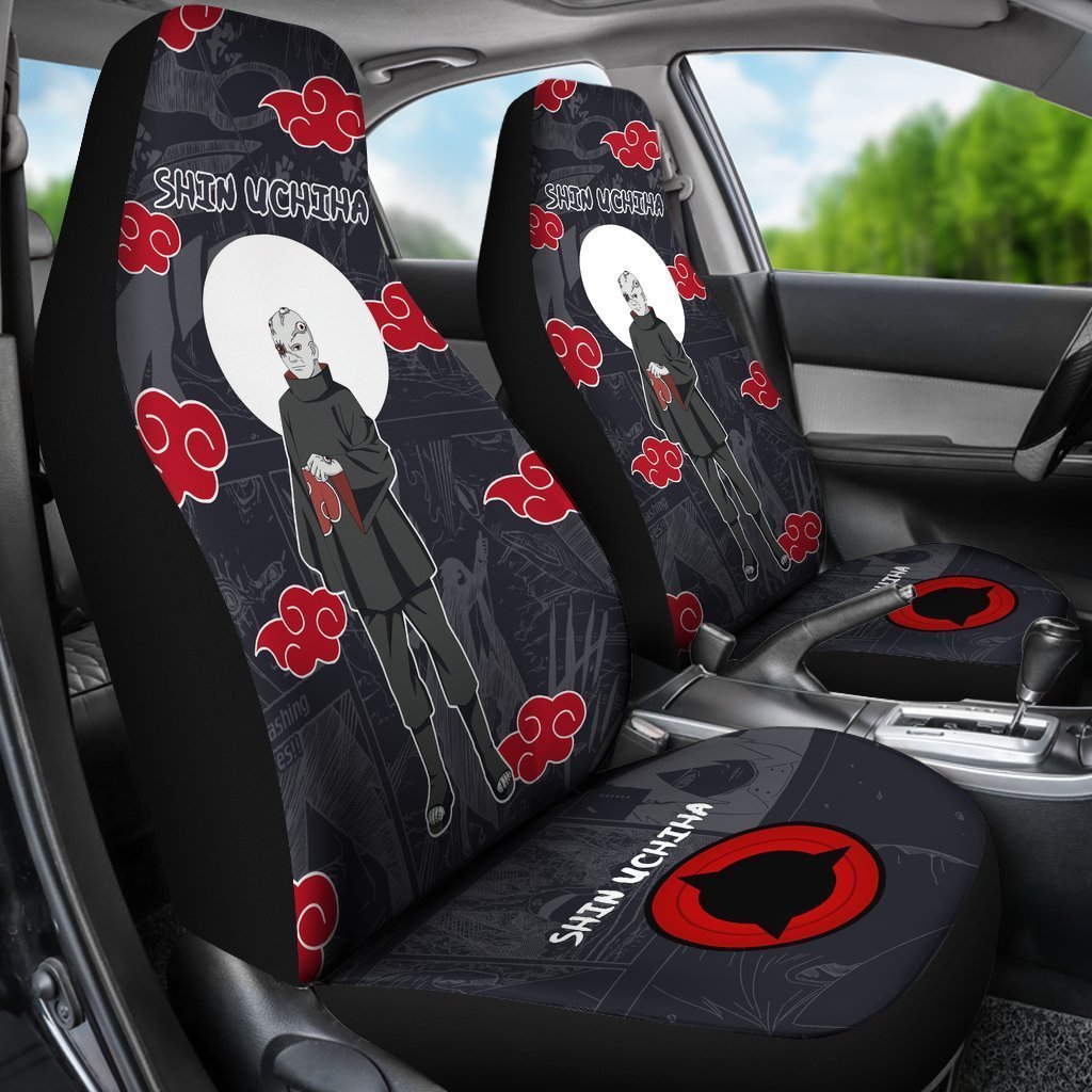 Akatsuki Shin Car Seat Covers Custom Anime Car Accessories - Gearcarcover - 3