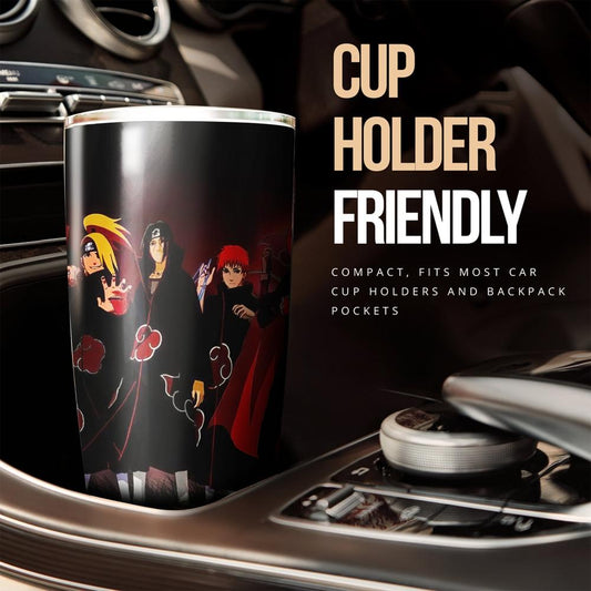 Akatsuki Tumbler Cup Custom Akatsuki Anime Gifts - Gearcarcover - 2