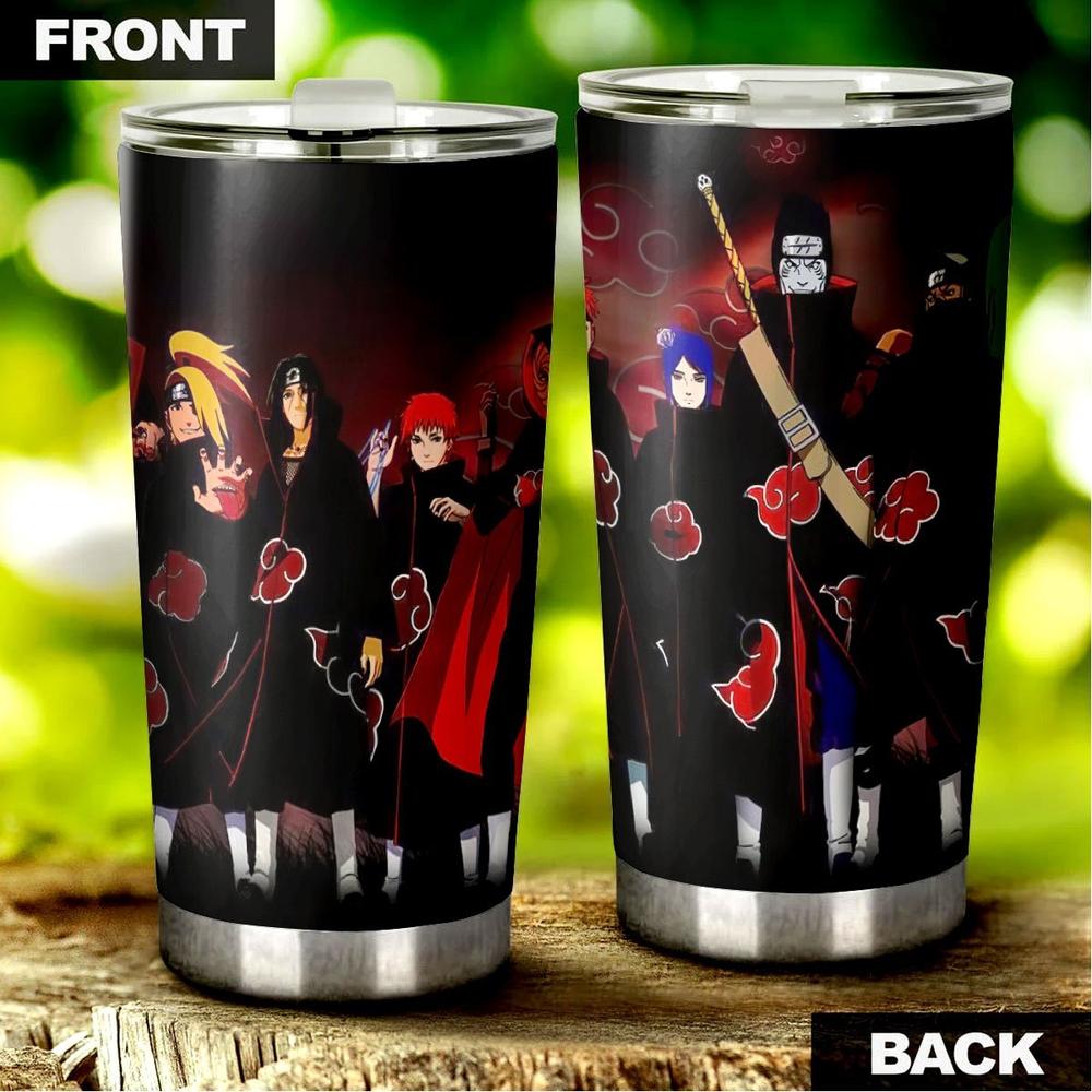 Akatsuki Tumbler Cup Custom Akatsuki Anime Gifts - Gearcarcover - 3