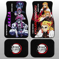 Akaza And Rengoku Car Floor Mats Custom - Gearcarcover - 1