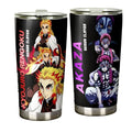Akaza And Rengoku Tumbler Cup Custom - Gearcarcover - 4