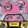 Akaza Car Sunshade Custom Demon Slayer Anime Car Accessories - Gearcarcover - 1