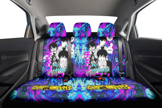 Aki Hayakawa Car Back Seat Cover Custom - Gearcarcover - 2
