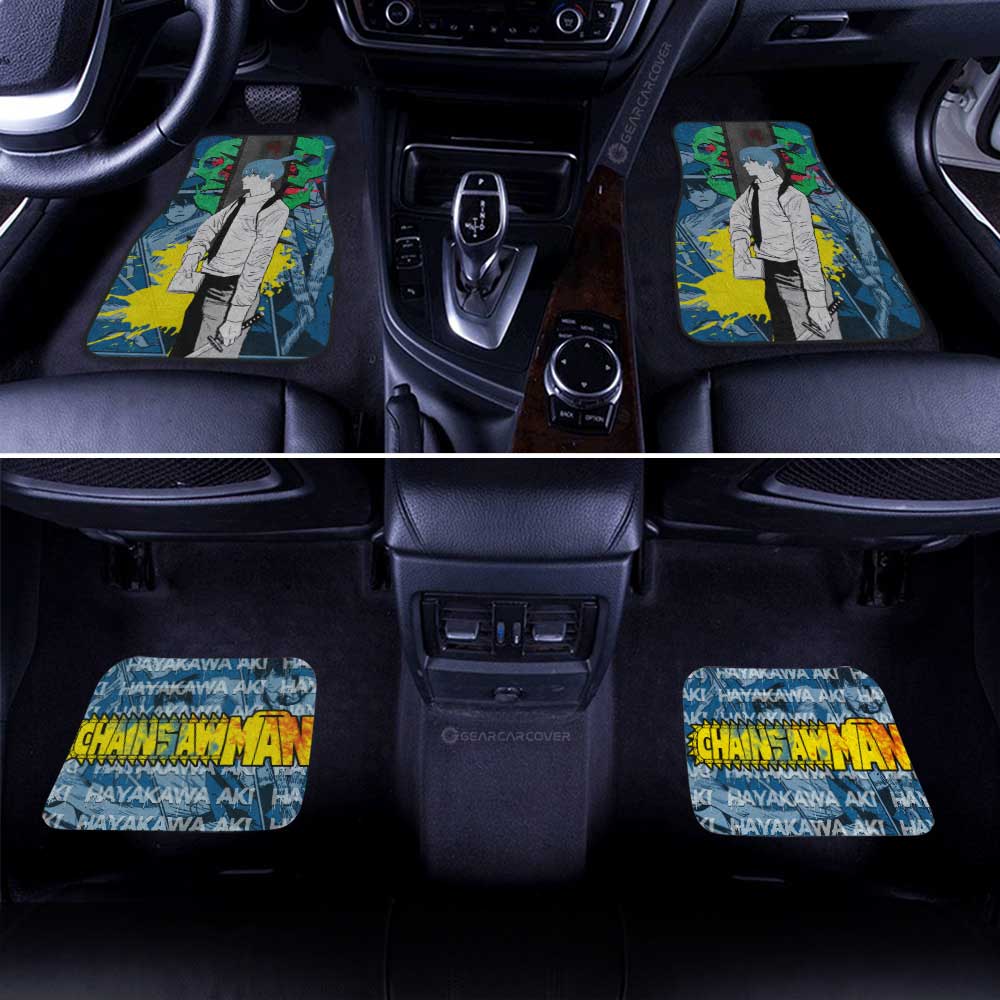 Aki Hayakawa Car Floor Mats Custom Car Accessories - Gearcarcover - 2