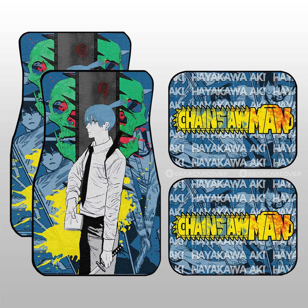 Aki Hayakawa Car Floor Mats Custom Car Accessories - Gearcarcover - 3