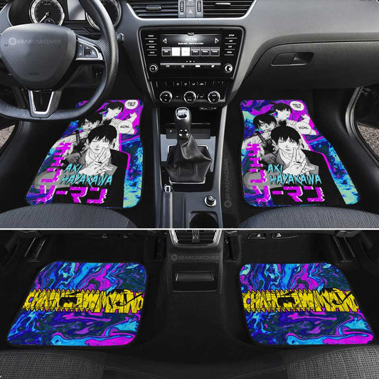 Aki Hayakawa Car Floor Mats Custom - Gearcarcover - 2