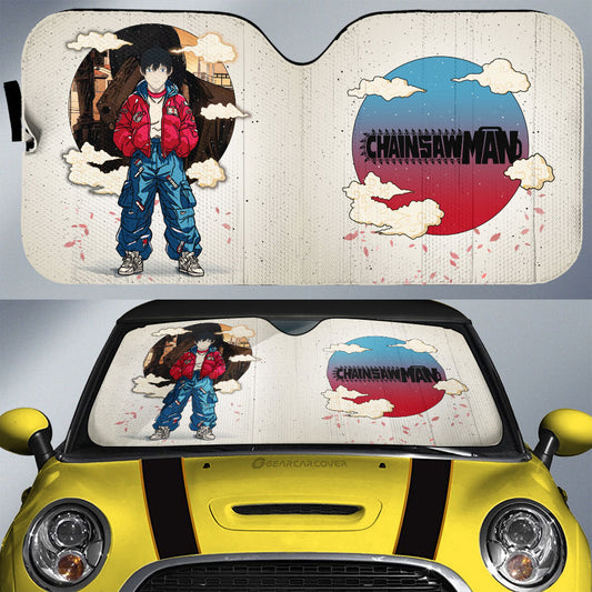 Aki Hayakawa Car Sunshade Anime Collection - Gearcarcover - 1