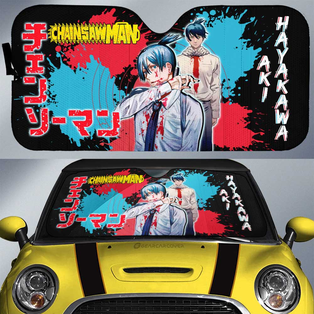Aki Hayakawa Car Sunshade Custom Car Accessories - Gearcarcover - 1