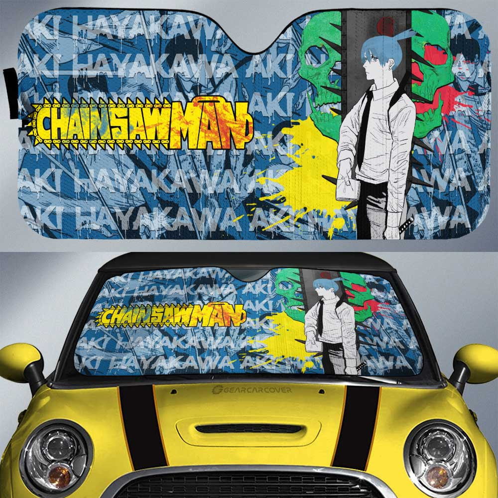 Aki Hayakawa Car Sunshade Custom Car Interior Accessories - Gearcarcover - 1