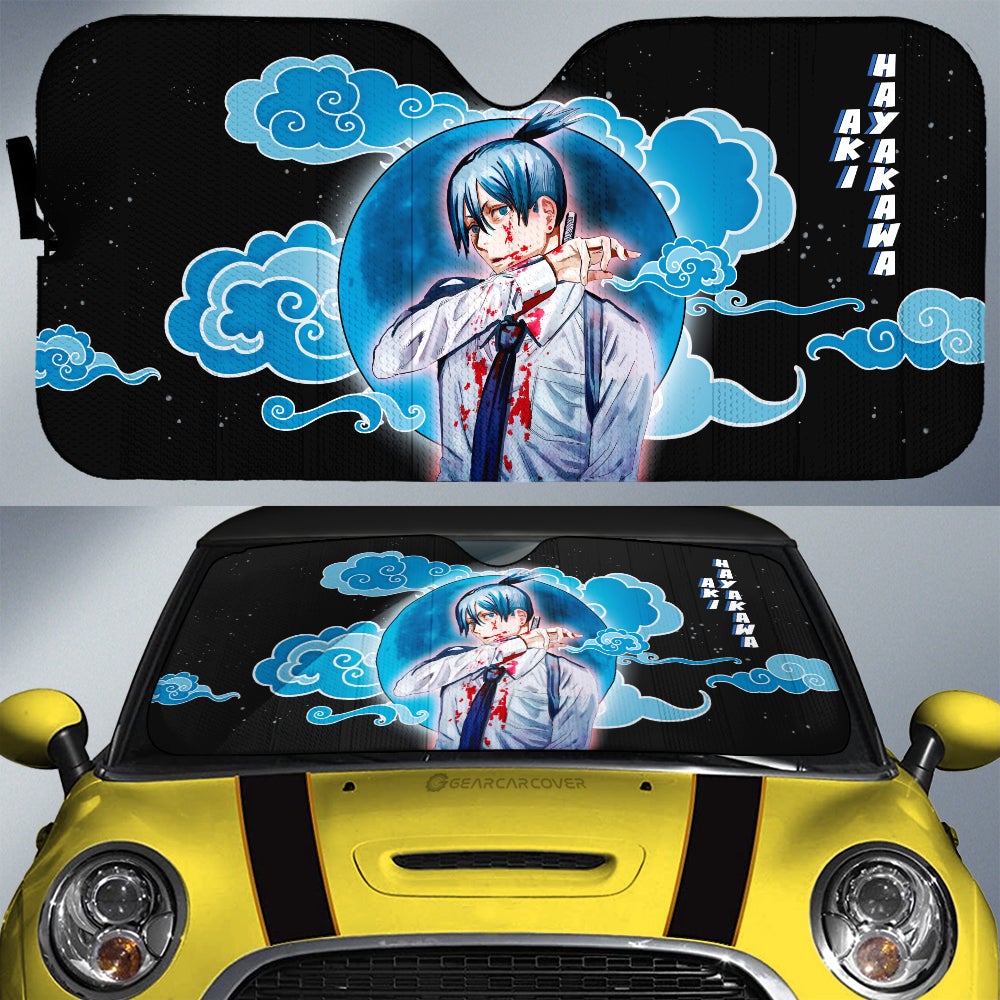 Aki Hayakawa Car Sunshade Custom - Gearcarcover - 1