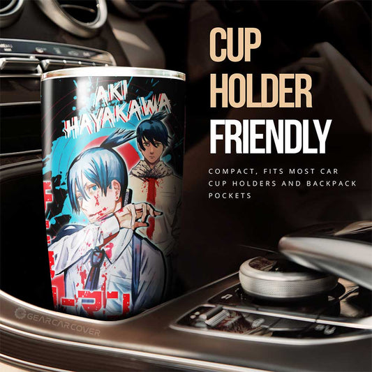Aki Hayakawa Tumbler Cup Custom Car Accessories - Gearcarcover - 2