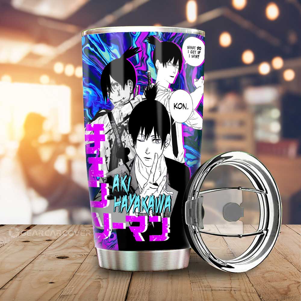 Aki Hayakawa Tumbler Cup Custom - Gearcarcover - 1