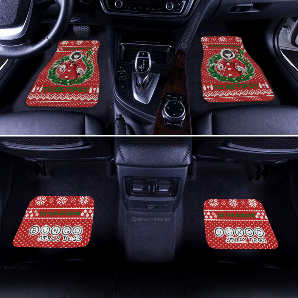 Akiko Yosano Car Floor Mats Custom Car Accessories - Gearcarcover - 2