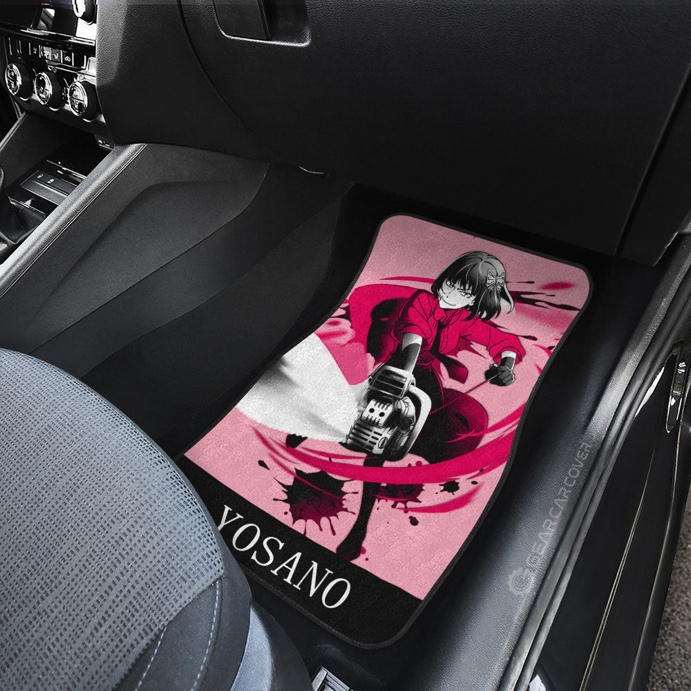 Akiko Yosano Car Floor Mats Custom Car Accessories - Gearcarcover - 2