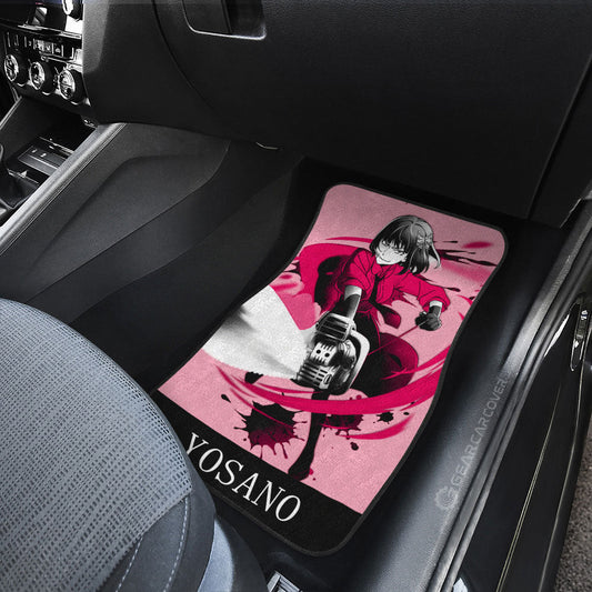 Akiko Yosano Car Floor Mats Custom Car Accessories - Gearcarcover - 2