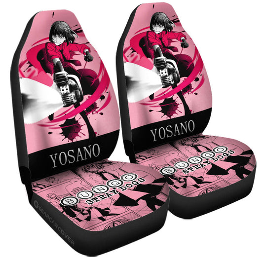 Akiko Yosano Car Seat Covers Custom Car Accessories - Gearcarcover - 2