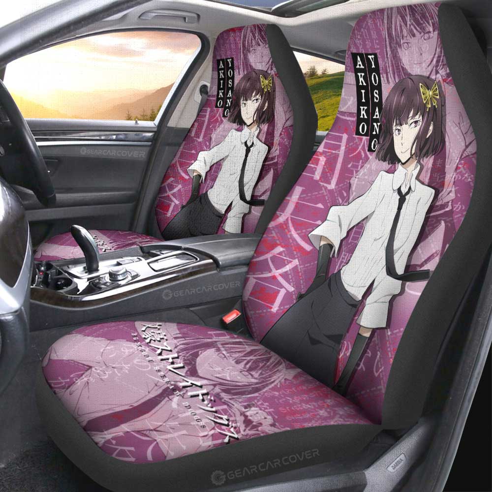 Akiko Yosano Car Seat Covers Custom Car Accessories - Gearcarcover - 4