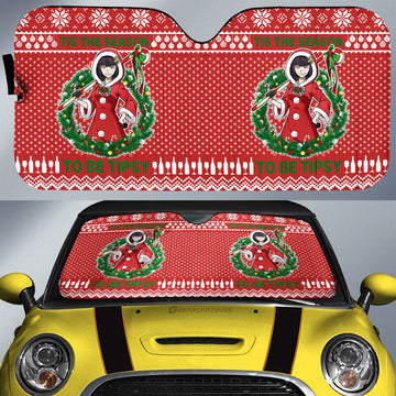 Akiko Yosano Car Sunshade Custom Car Accessories - Gearcarcover - 1