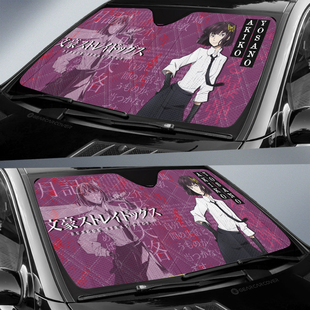 Akiko Yosano Car Sunshade Custom Car Interior Accessories - Gearcarcover - 2