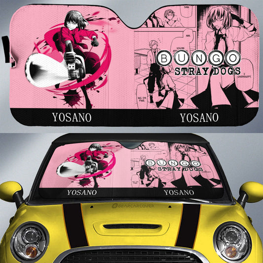 Akiko Yosano Car Sunshade Custom Car Interior Accessories - Gearcarcover - 1