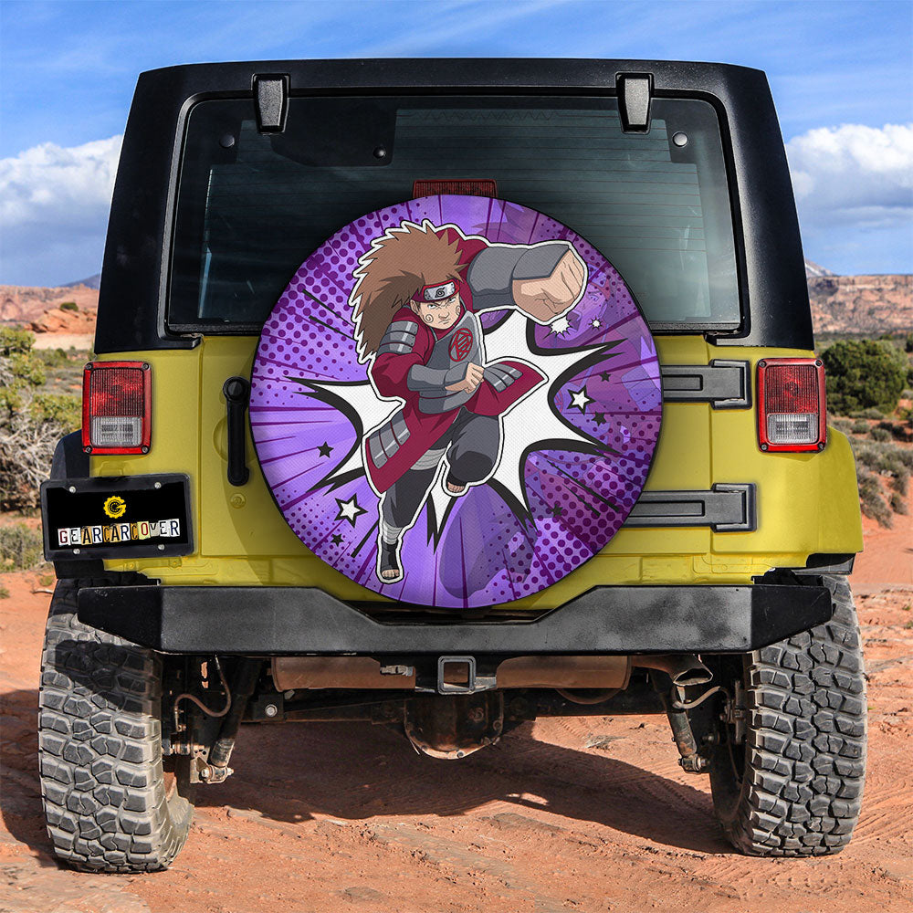 Akimichi Choji Spare Tire Covers Custom Anime Car Accessories - Gearcarcover - 2