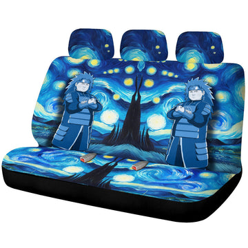 Akimichi Chouji Car Back Seat Covers Custom Starry Night Styles - Gearcarcover - 1