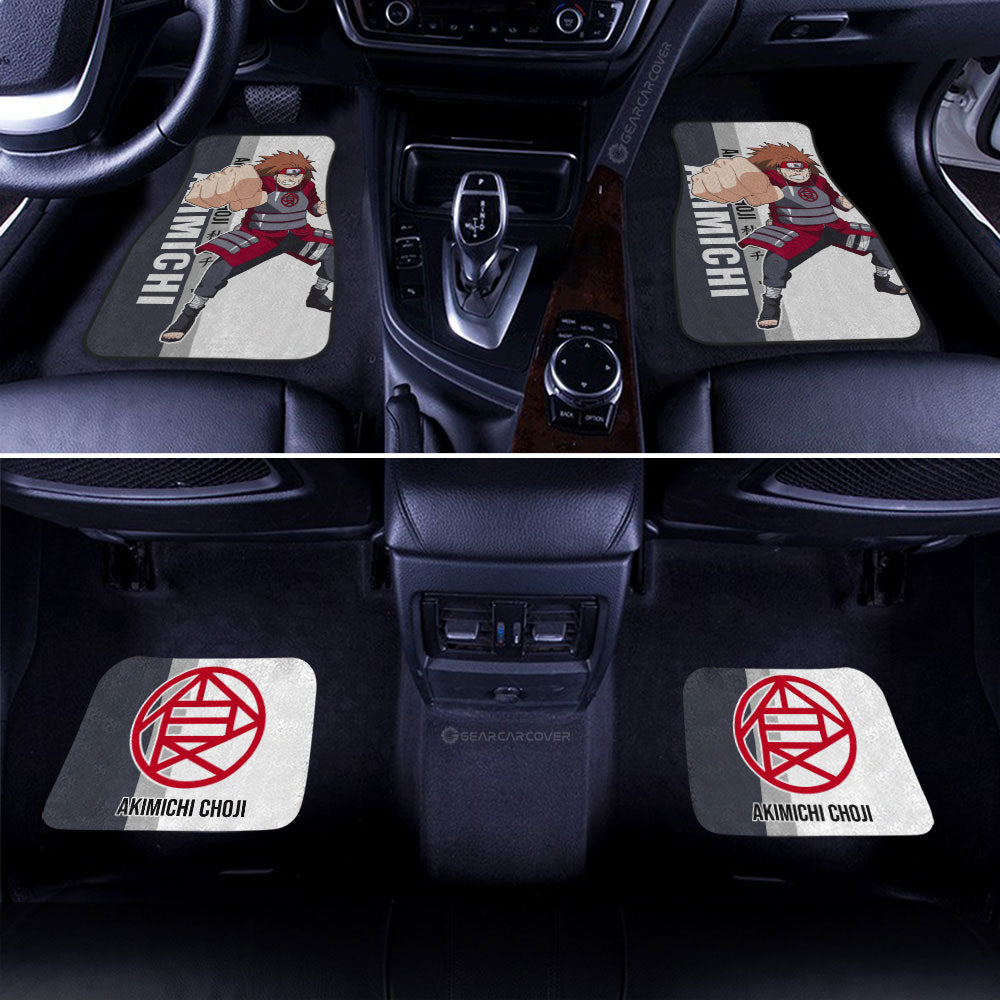 Akimichi Chouji Car Floor Mats Custom Anime Car Accessories - Gearcarcover - 3