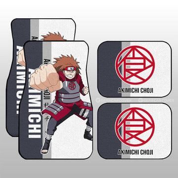 Akimichi Chouji Car Floor Mats Custom Anime Car Accessories - Gearcarcover - 1