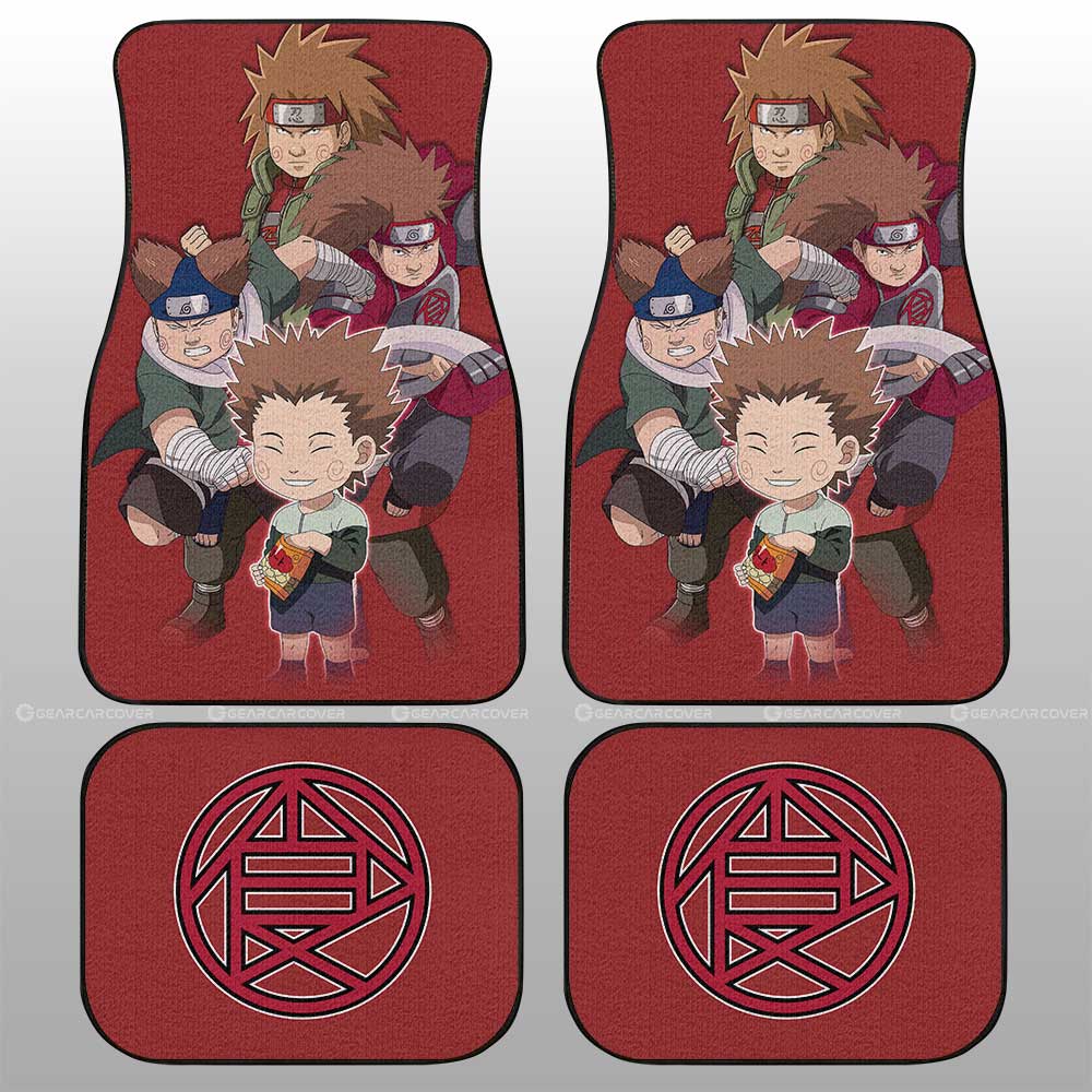 Akimichi Chouji Car Floor Mats Custom Car Accessories For Fans - Gearcarcover - 2