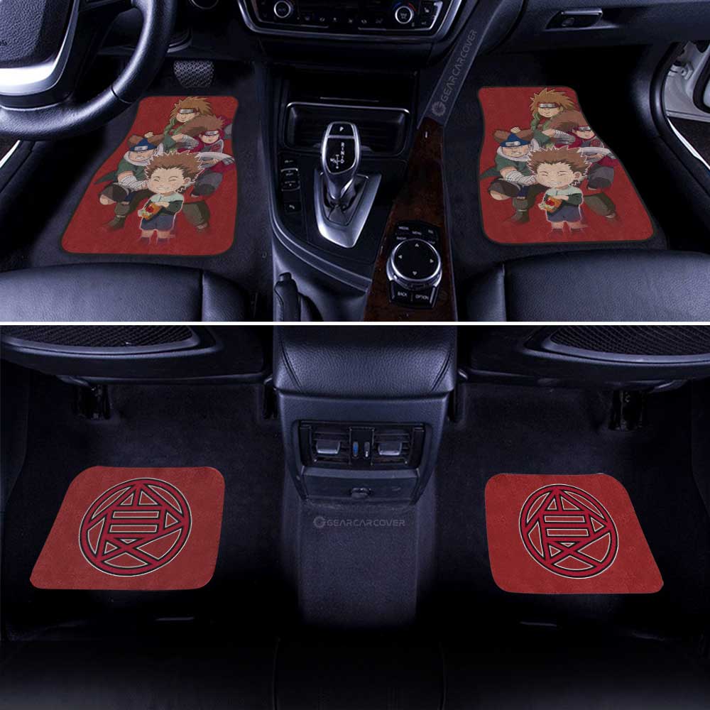 Akimichi Chouji Car Floor Mats Custom Car Accessories For Fans - Gearcarcover - 3