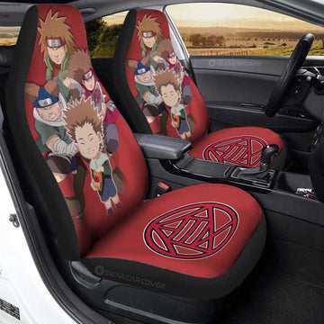 Akimichi Chouji Car Seat Covers Custom Anime Car Accessories For Fans - Gearcarcover - 1