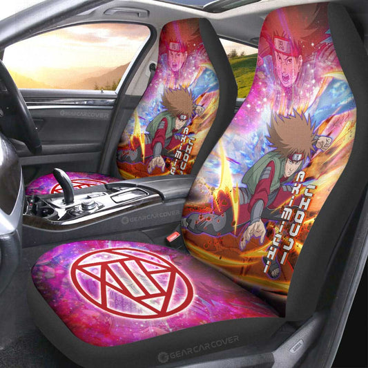 Akimichi Chouji Car Seat Covers Custom Characters Anime Car Accessories - Gearcarcover - 1